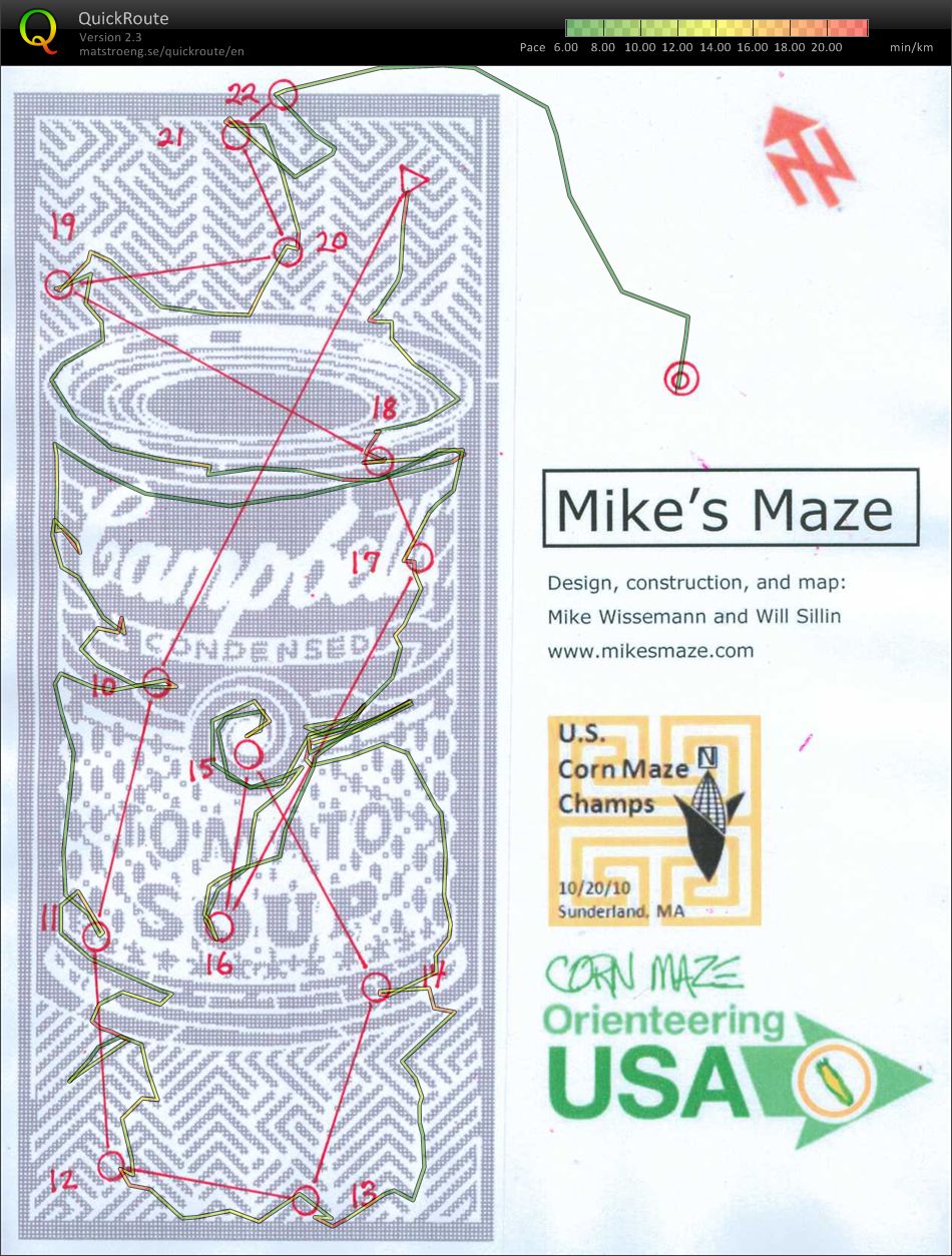 Corn Maze USA Classic Champs second map (2010-10-20)